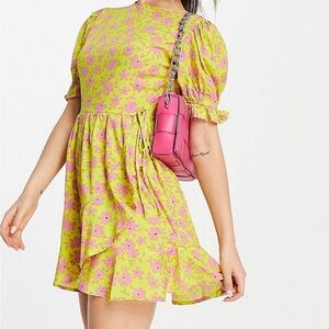 Flowery Flowy Mini Dress